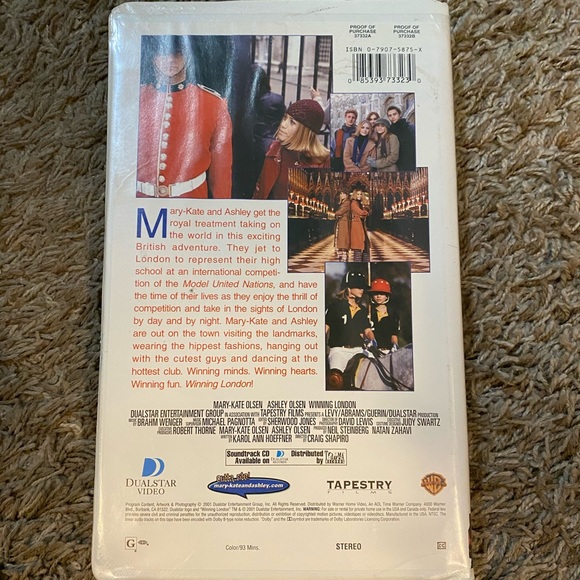 MARY KATE & ASHLEY WINNING LONDON VHS - Picture 2 of 3